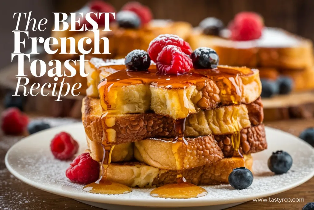 The Best French Toast Recipe – Crispy, Fluffy & Irresistible!