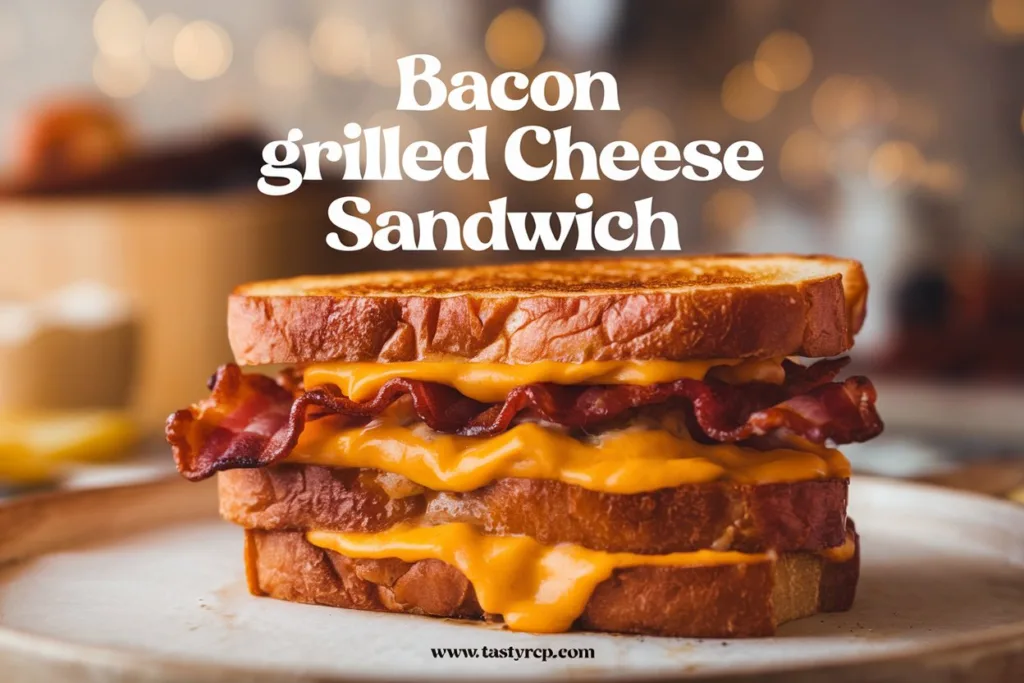 Bacon Grilled Cheese Sandwich