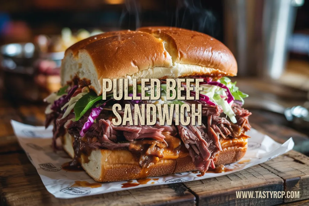 Pulled Beef Sandwich Recipe – Tender, Juicy & Perfect for Any Occasion