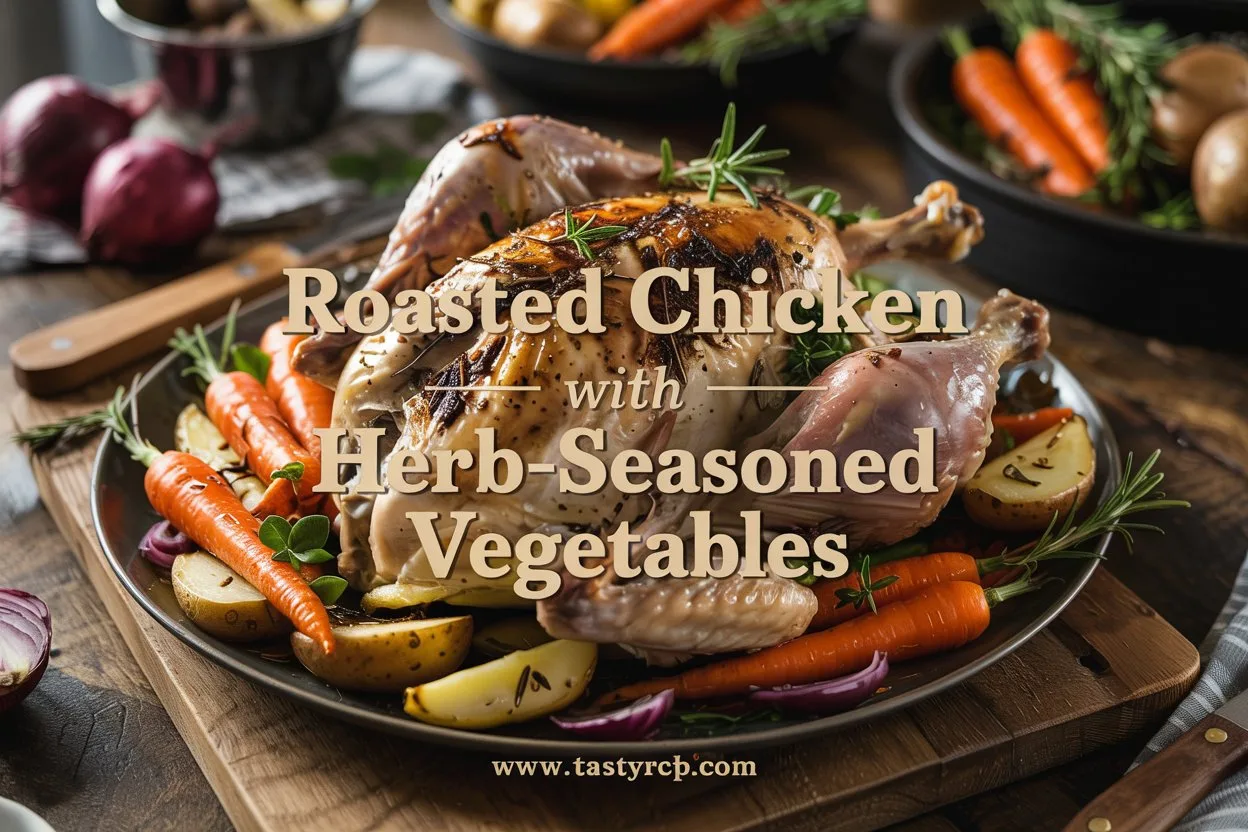 Juicy Roasted Chicken with Veggies – Weeknight Dinner Perfection