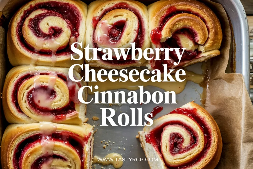 Strawberry Cheesecake Cinnabon Rolls You Need to Try This Weekend