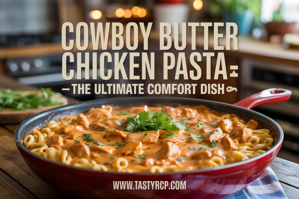 Cowboy Butter Chicken Pasta – Quick Creamy Dinner You’ll Want on Repeat