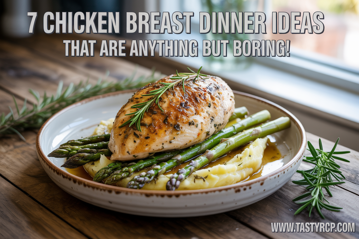7 Chicken Breast Dinner Ideas That Are Anything but Boring!