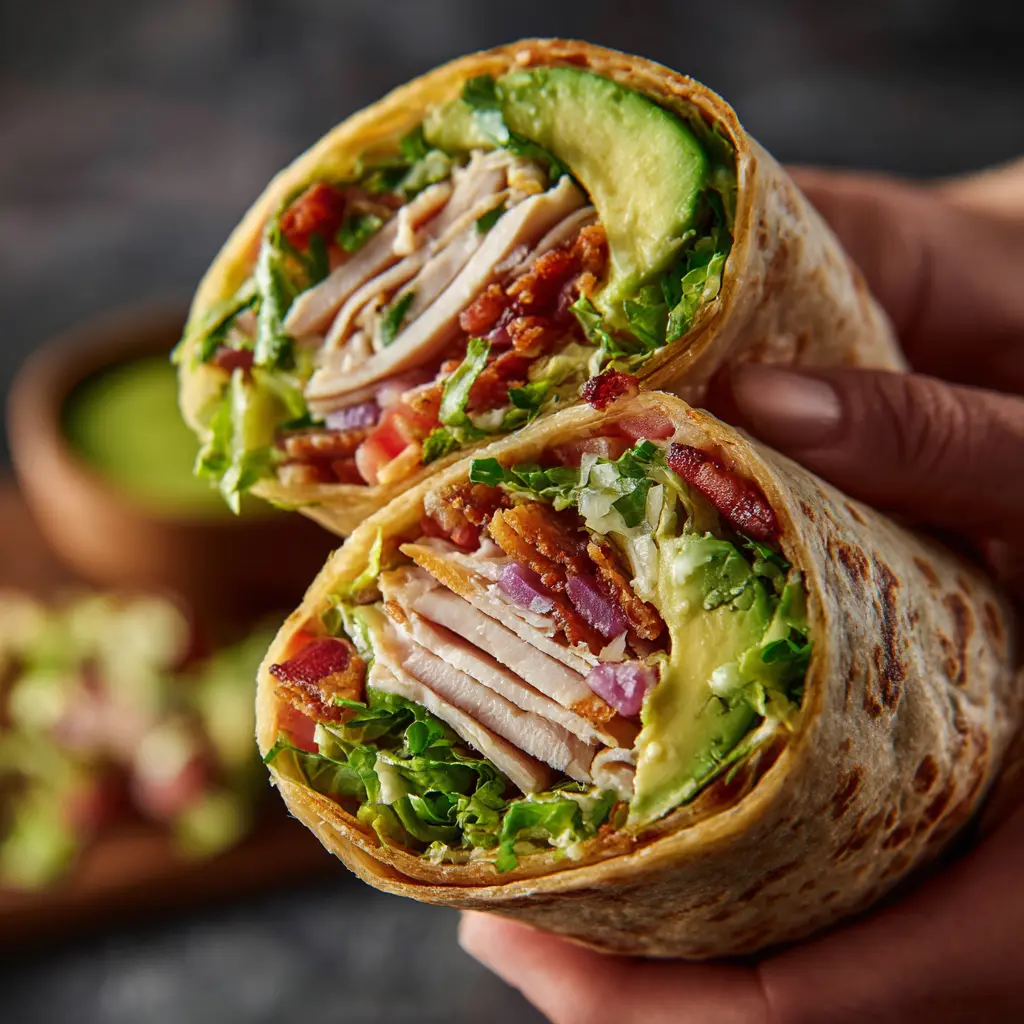 California Turkey Club Wraps