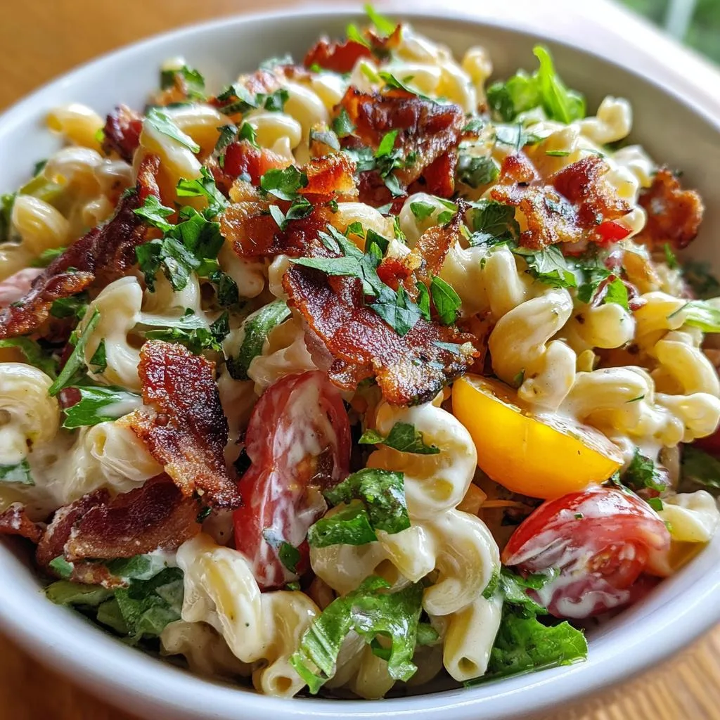 BLT Ranch Pasta Salad: Your New Summer Party Favorite