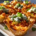 Buffalo Chicken Phyllo Cups for a Game Day Flavor Explosion
