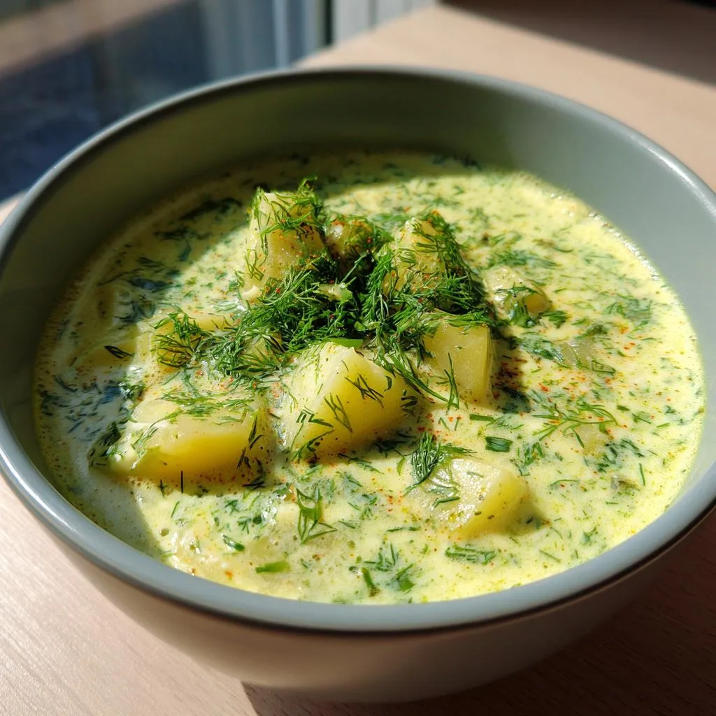 Creamy Polish Dill Soup: A Comforting Weeknight Wonder