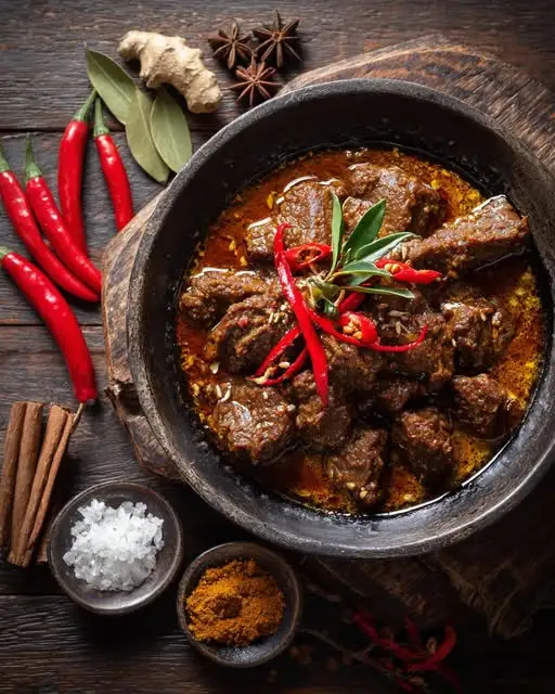 Indonesische Rendang