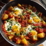 One Pan Shakshuka with Potatoes: A Cozy Comfort Dish!