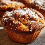 Pumpkin Cinnamon Roll Muffins
