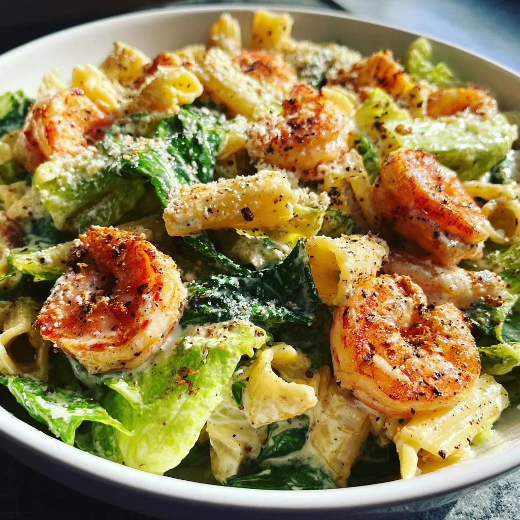 Shrimp Caesar Pasta Salad: Your New Go-To Weeknight Delight