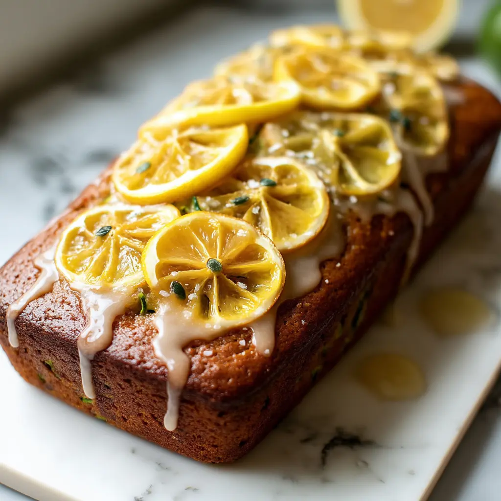 Luscious Lemon Zucchini Bread