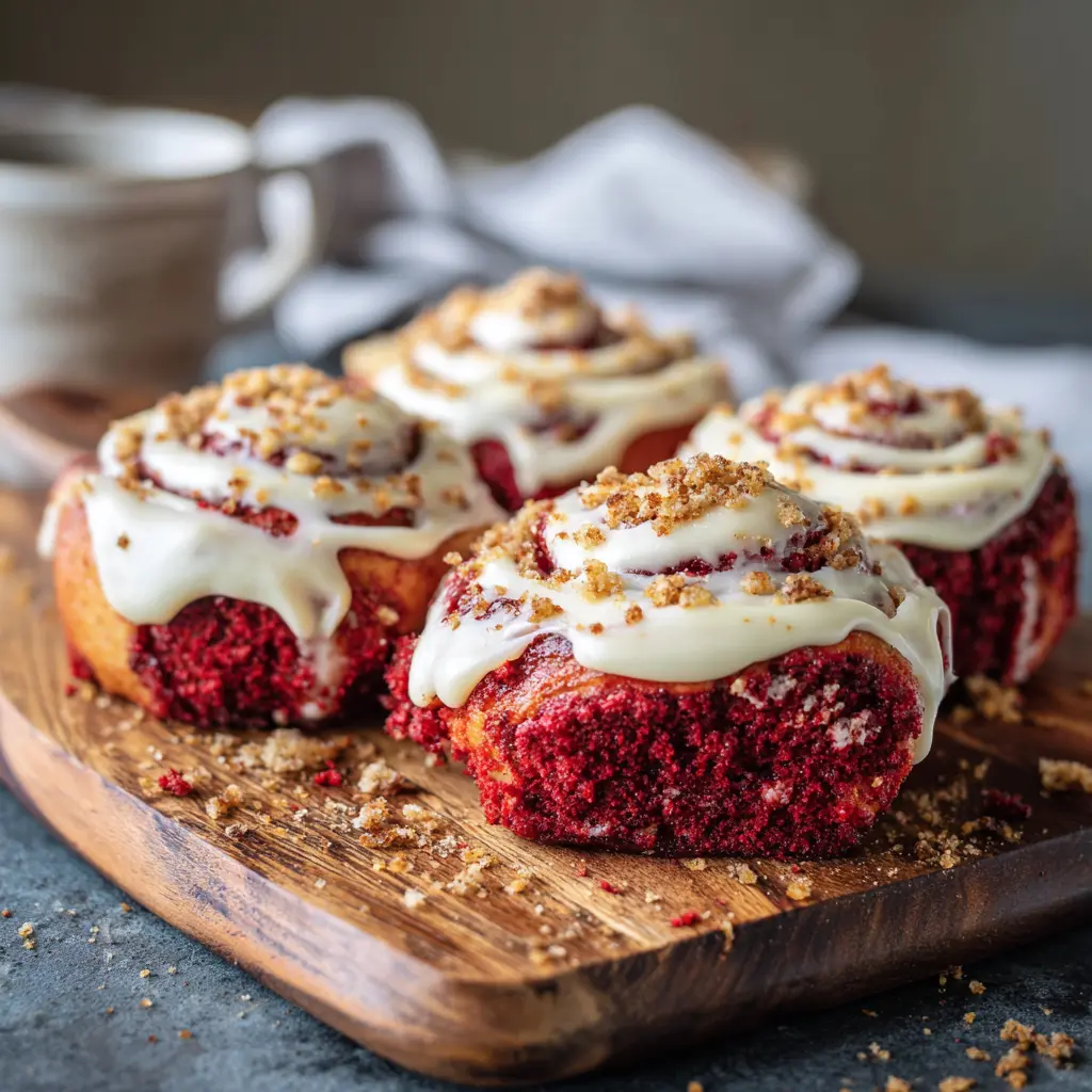 Best Red Velvet Cinnamon Rolls Recipe
