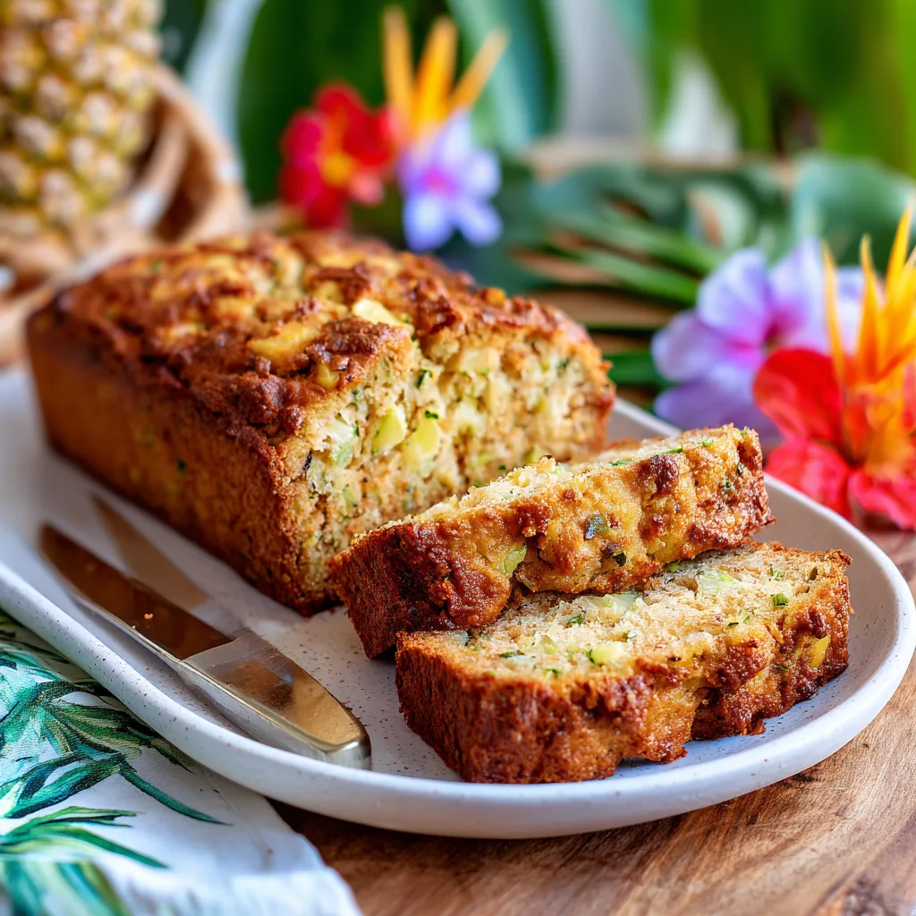 Zucchini Bread with Pineapple