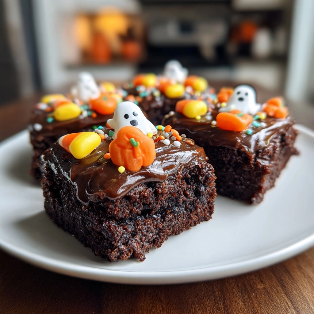 16 Recipes for Halloween Brownies you cant miss