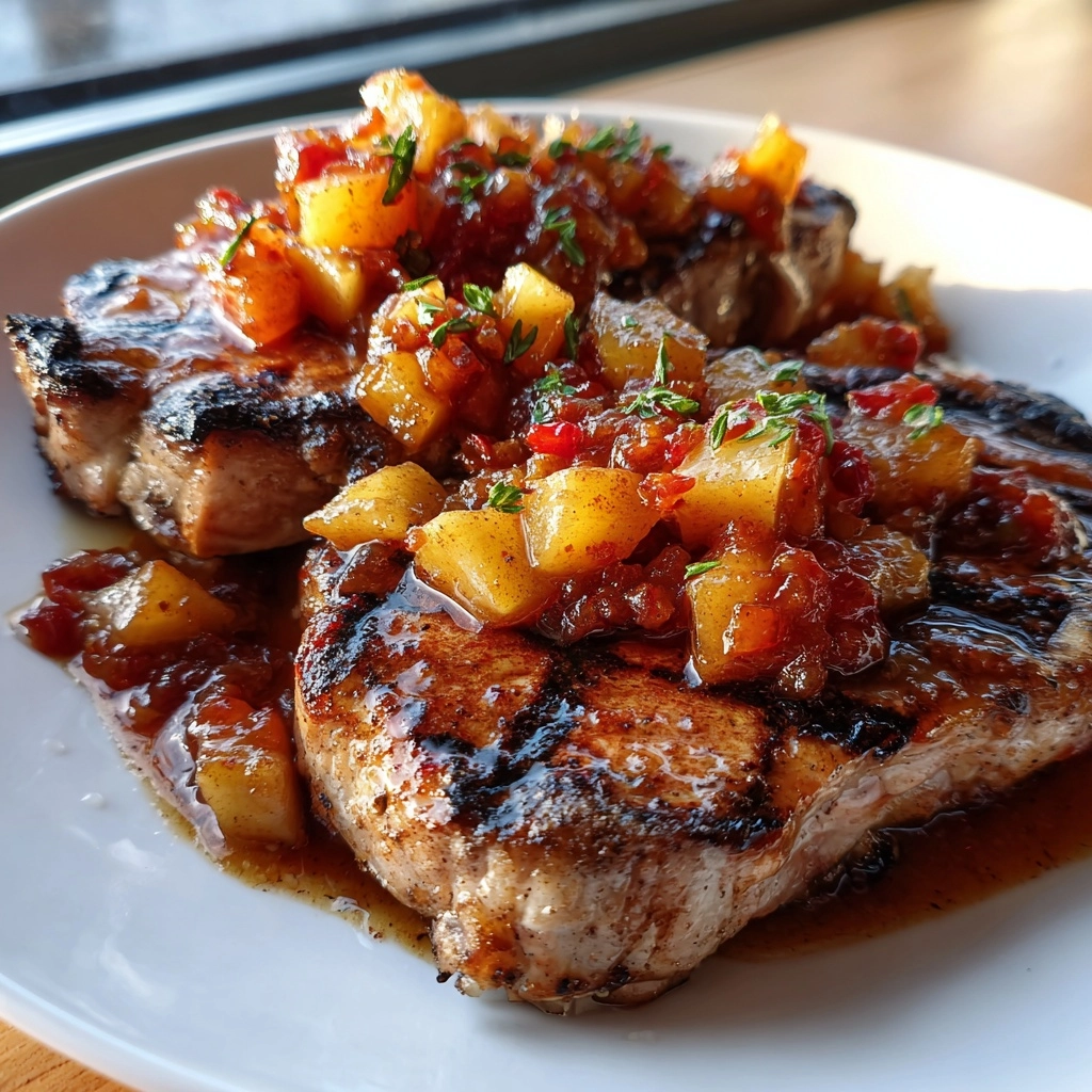 Apple Chutney Pork Chops Recipe (Bring autumn to your table!)