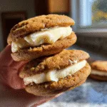 Apple Cider Whoopie Pies – Soft Spiced Cookies With Creamy Filling For Fall - Emma's Cake Studio