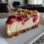 Berrylicious Strawberry Crunch Cheese Cake