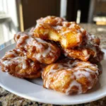 Best Baked Apple Fritters Recipe | Soft, Sweet & Glazed | Easy Fall Dessert Printable - Etsy
