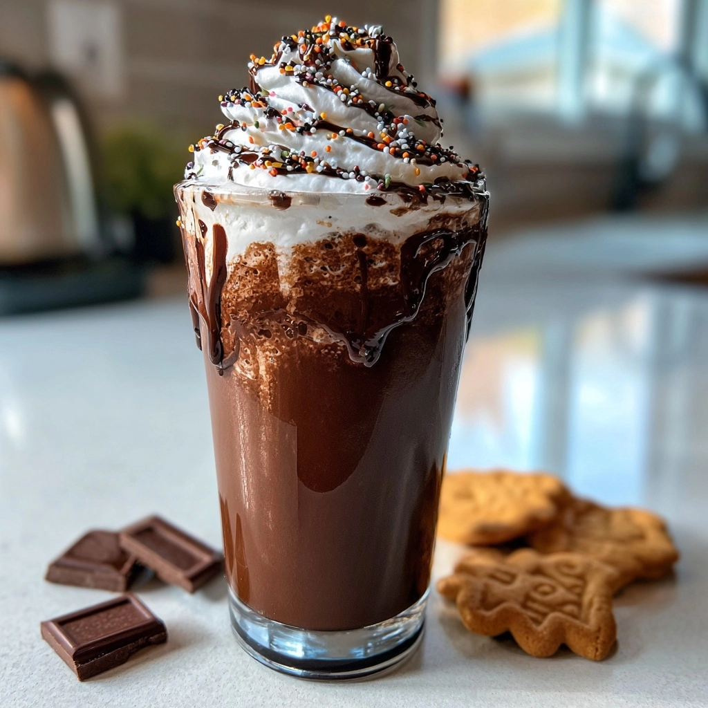 Black Milkshake Recipe (super easy Halloween milkshake!)