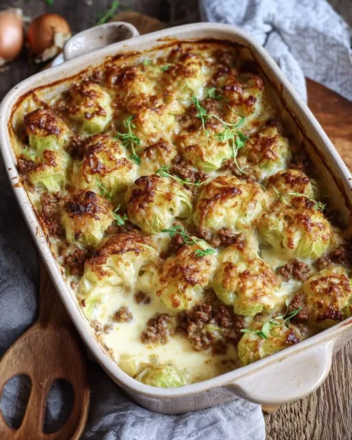 Bloemkool-gehakt Ovenschotel met Kaassaus