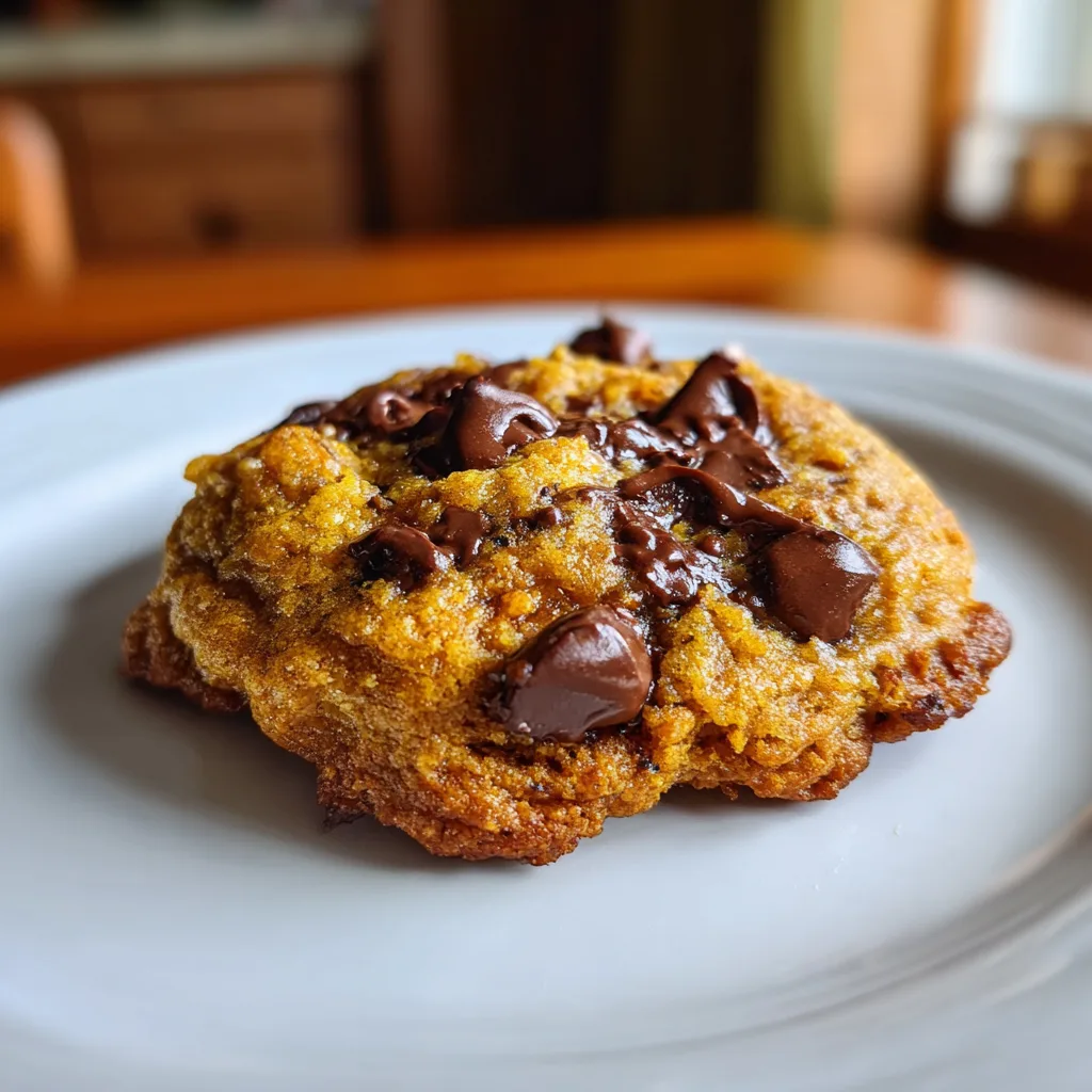 Brown Butter Pumpkin Chocolate Chip Cookies