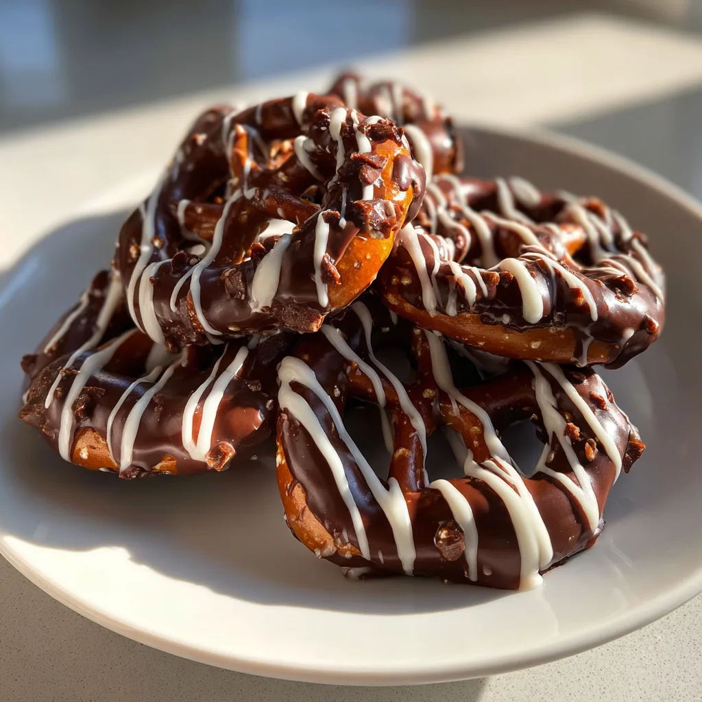 Chocolate Pretzels