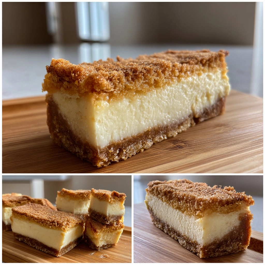 Churro Cheesecake Bars
