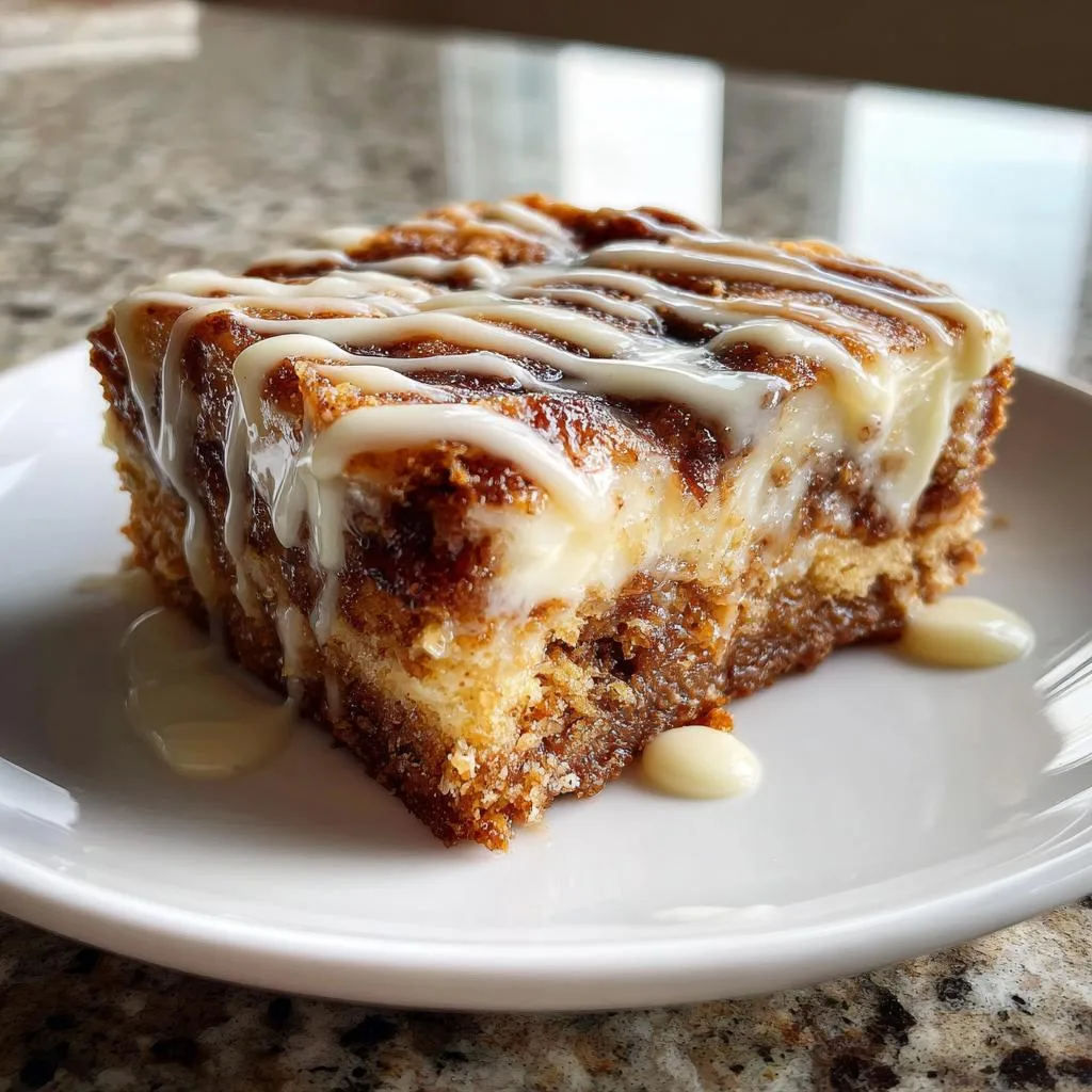 Cinnamon Roll Bliss Bars