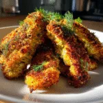 Crispy Dill Pickle Parmesan Chicken