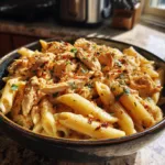 Crock Pot Cajun Chicken Pasta