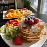 Custom Birthday Breakfast Menu 8x10 Tabletop | Etsy