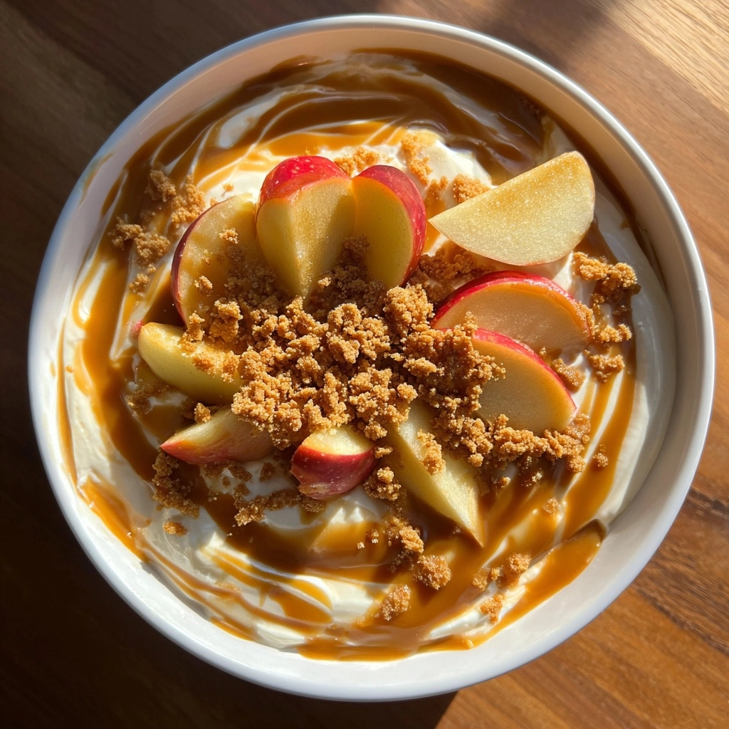 Easy caramel apple cheesecake dip recipe