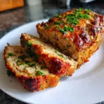 Garlic Parmesan Chicken Meatloaf Recipe