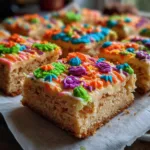 Halloween Sugar Cookie Bars