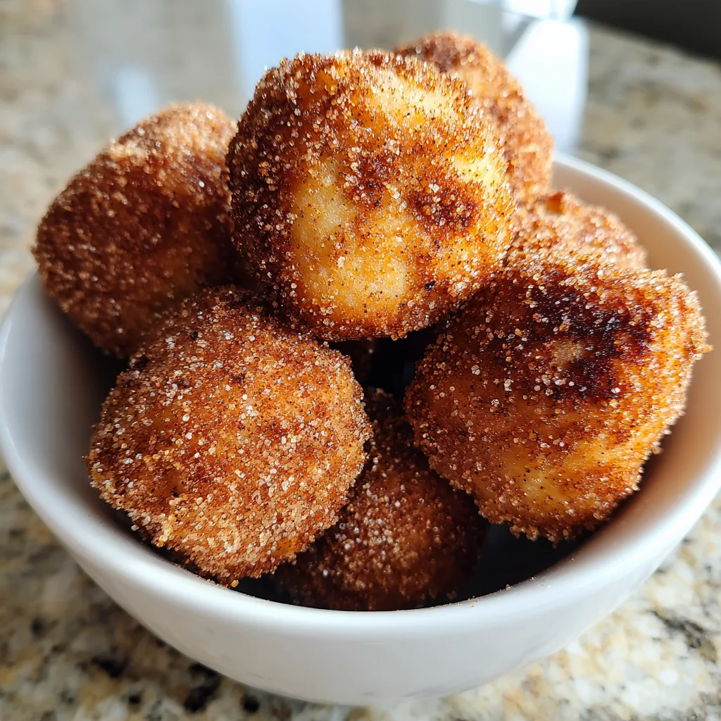 Healthy Air Fryer Churro Bites