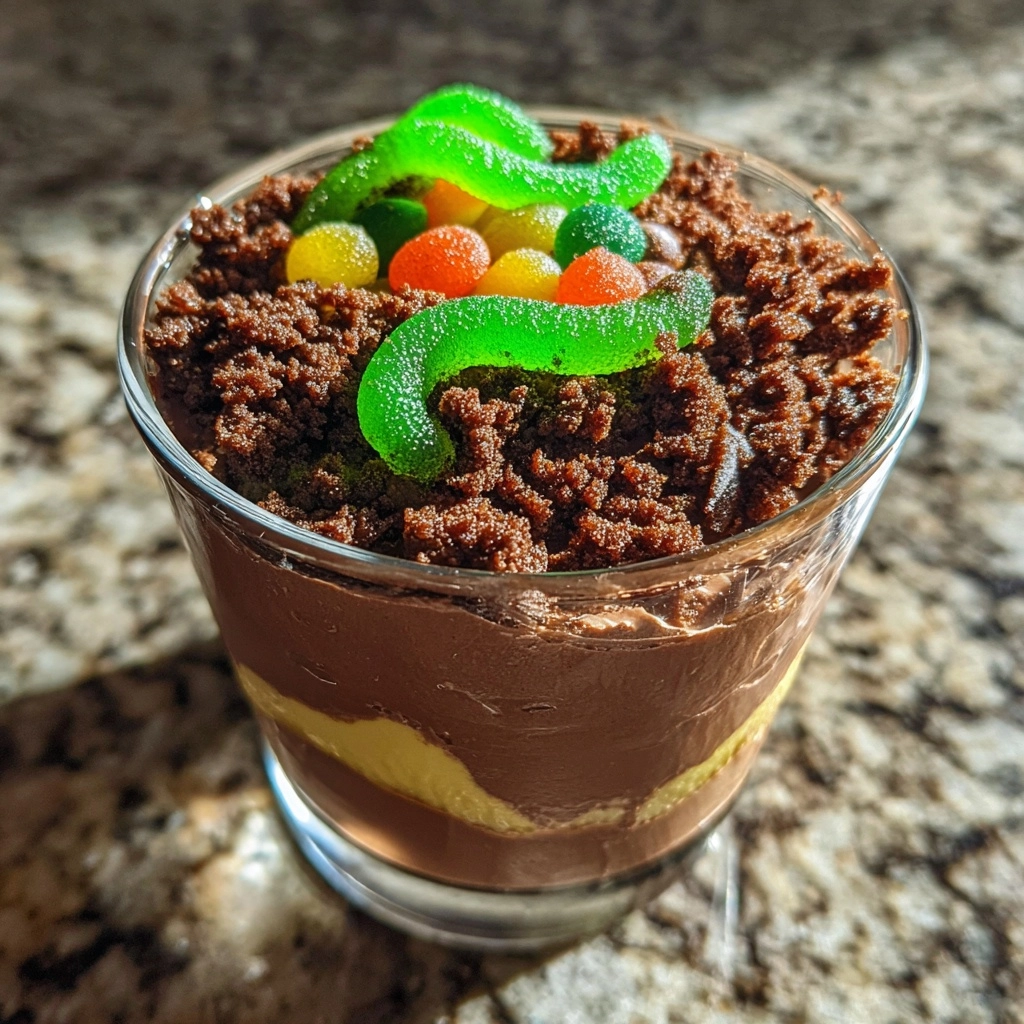 Irresistible Halloween Dirt Cups Recipe