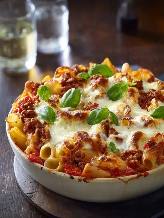 Italiaanse Gehakt Schotel met Tomatensaus