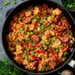Jambalaya met Kip en Chorizo