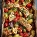 Knapperige Aardappels met Zalm uit de Oven