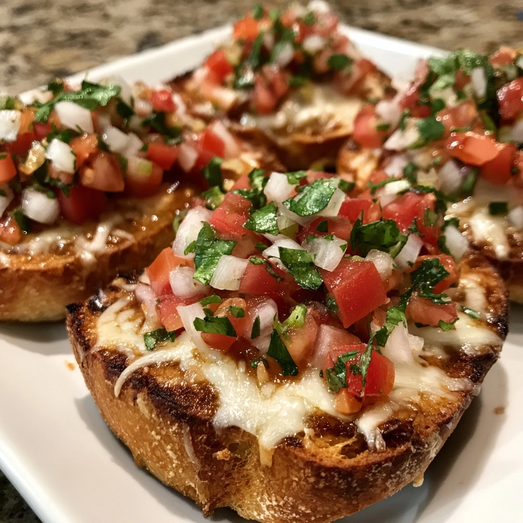 Molletes with Pico de Gallo