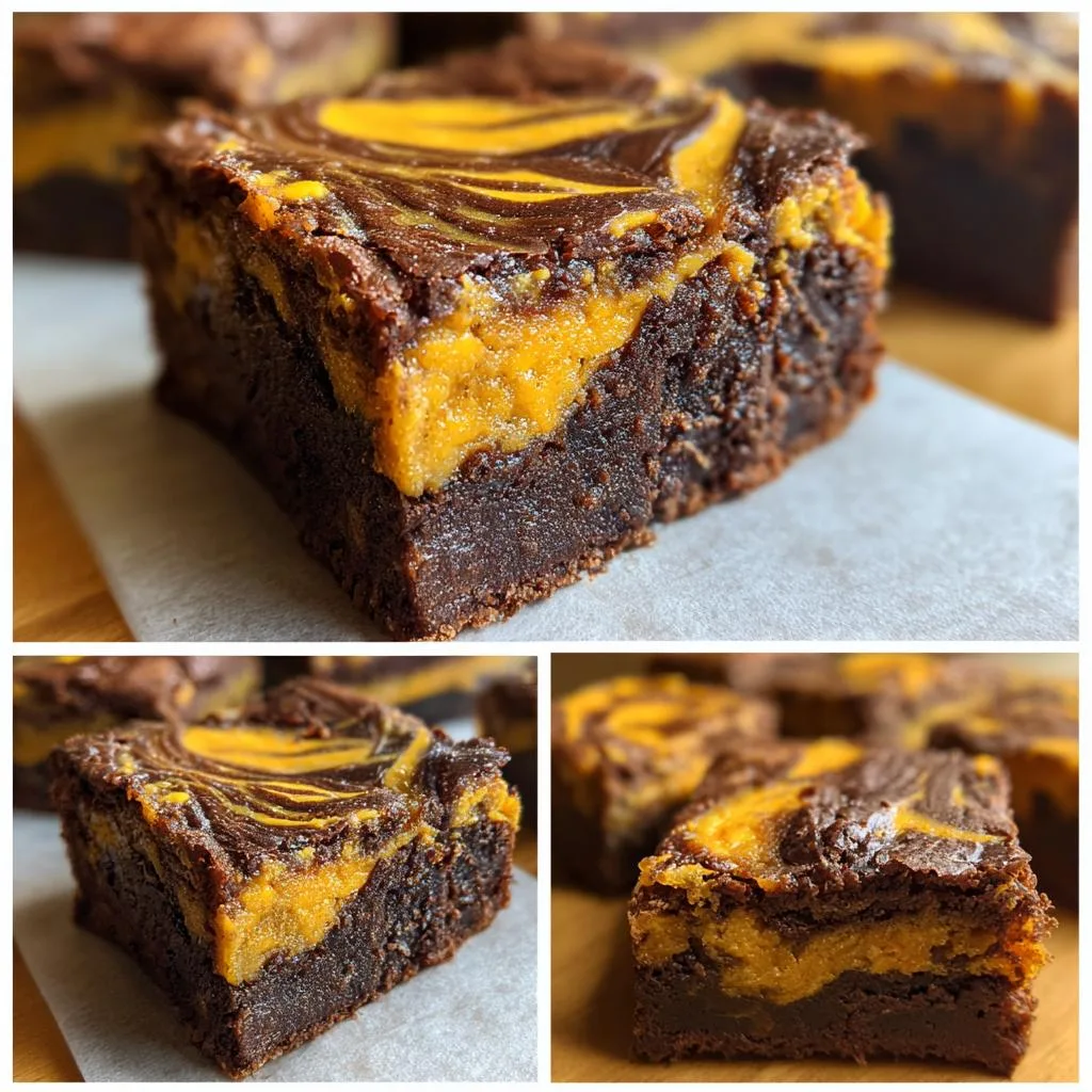 Pumpkin Patch Brownies