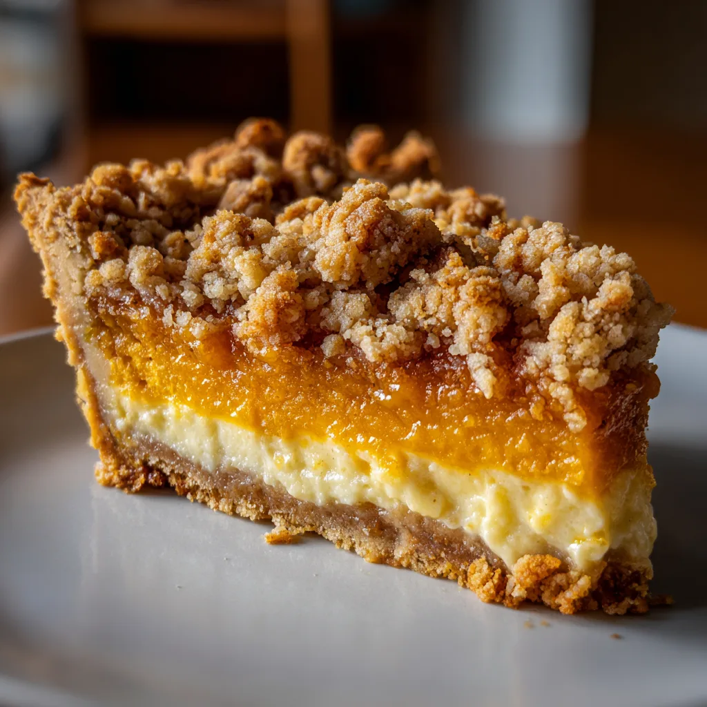 Pumpkin Pie Crumble