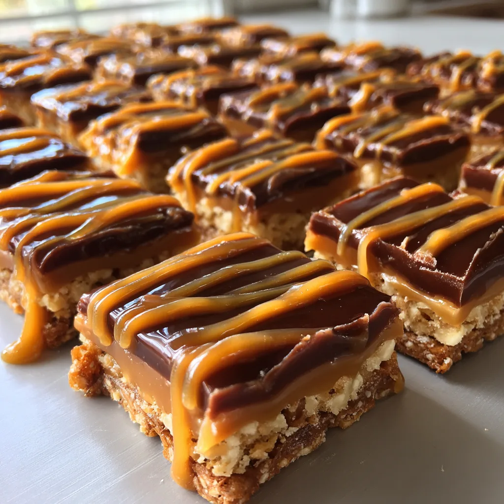 Salted Caramel Cracker Bites