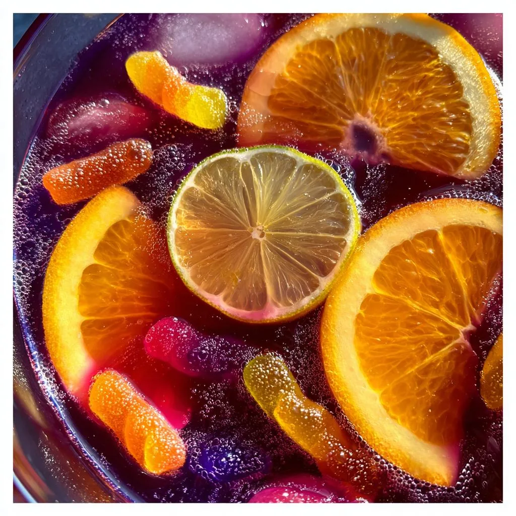 Simple Hocus Pocus Non-Alcoholic Halloween Punch