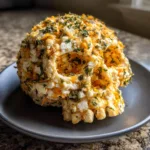 Skellington Cheese Ball Appetizer Recipe