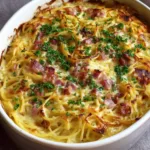 Spaghetti Carbonara Ovenschotel