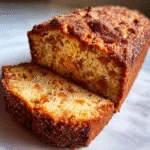 Spiced Apple Cider Donut Loaf with a Cinnamon Sugar Crust - Savory Splash