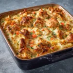 Spitskool-ovenschotel met kerrie en kip