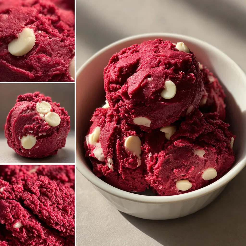 The Best Edible Red Velvet Cookie Dough Recipe